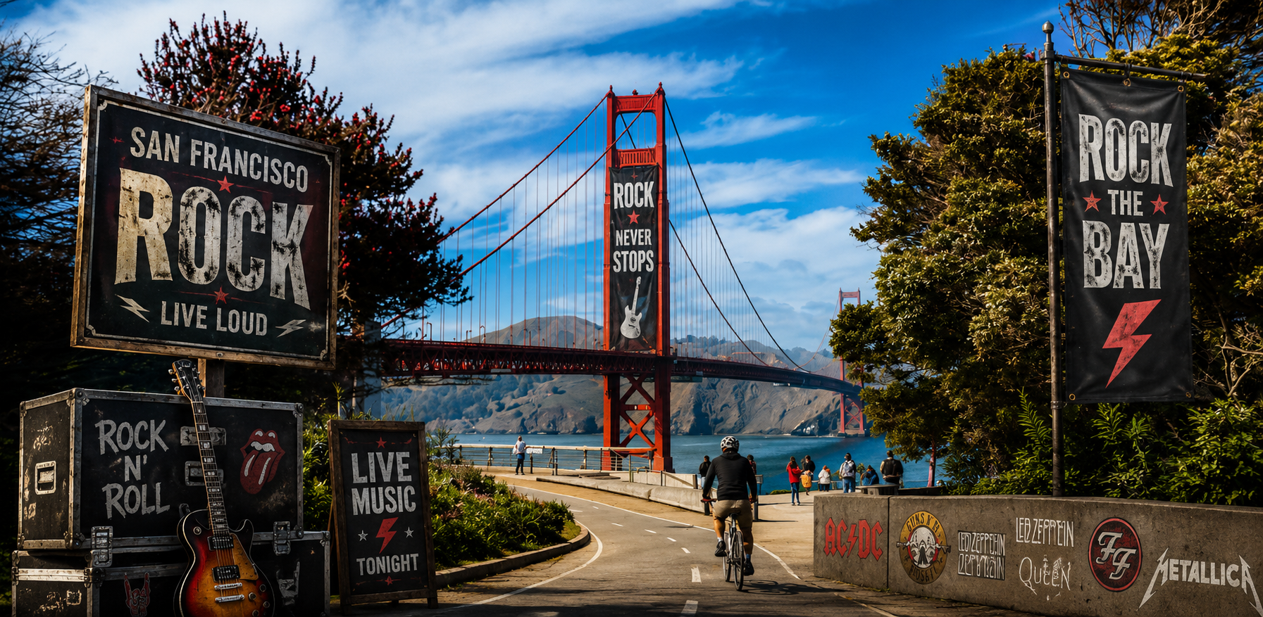 Rock Shows in San Francisco 2026-2028